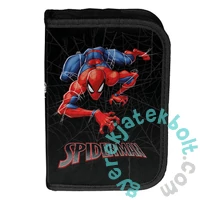 Pókemberes ergonomikus iskolatáska szett felszerelt kihajtható tolltartóval - Spider-man (SP26FF-525-1-szett)
