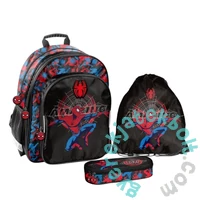 Pókemberes iskolatáska szett ovális tolltartóval - Amazing Spiderman (SP26CC-090-1-szett)