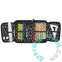 Smiley felszerelt kihajtható tolltartó - Feel Happy Today (SM25LR-P001)