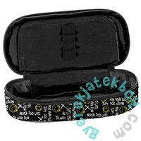 Smiley ovális tolltartó - Black (SM25LT-013)