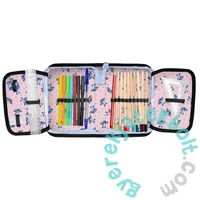 Stitch felszerelt kihajtható tolltartó - Black (DS25GG-P001)