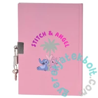 Stitch kulcsos napló A5/96 lap (DS25AA-3556)