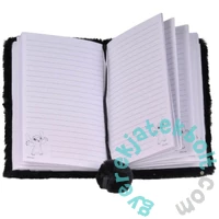 Stitch szőrmés kulcsos napló A5/96 lap - Black (DS25GG-3676)