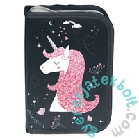 Unikornis kihajtható tolltartó - kék-rózsaszín (PP24UC-P001BW)