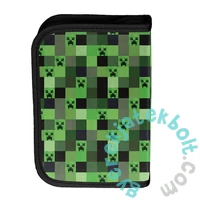 Videójátékos ergonomikus iskolatáska szett felszerelt kihajtható tolltartóval - Pixel Game (PP26ME-525-1-szett)
