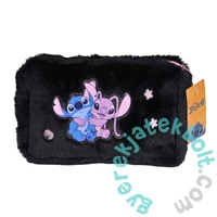 Stitch szőrmés szögletes tolltartó - Enjoy Time (DS25AA-045)