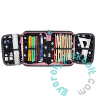 Unikornis felszerelt tolltartó - Stars