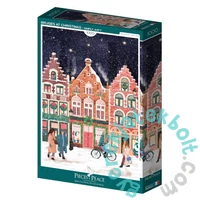 Pieces &amp; Peace 1000 db-os puzzle - Bruges at Christmas (0117)