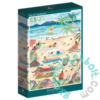 Pieces &amp; Peace 1000 db-os puzzle - Day at the Beach (0020)