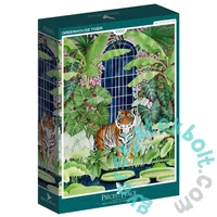 Pieces &amp; Peace 1000 db-os puzzle - Greenhouse Tiger (0033)