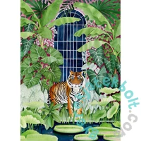Pieces &amp; Peace 1000 db-os puzzle - Greenhouse Tiger (0033)