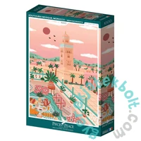Pieces &amp; Peace 1000 db-os puzzle - Koutoubia mosque, Morocco (0110)