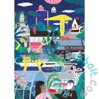 Pieces &amp; Peace 1000 db-os puzzle - Nantes extraordinaire by night (0055)