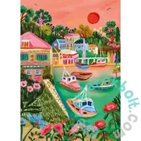 Pieces &amp; Peace 1000 db-os puzzle - Polperro (0104)