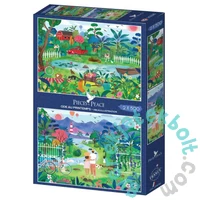 Pieces &amp; Peace 2 x 500 db-os puzzle - Ode au Printemps (0203)