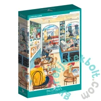 Pieces &amp; Peace 2000 db-os puzzle - London Cafe (0022)