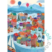 Pieces &amp; Peace 500 db-os puzzle - Winter Village (0126)