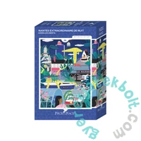 Pieces &amp; Peace 96 db-os Mini puzzle - Nantes Extraordinaire de Nuit (0306)