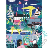 Pieces &amp; Peace 96 db-os Mini puzzle - Nantes Extraordinaire de Nuit (0306)