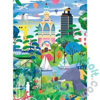 Pieces &amp; Peace 96 db-os Mini puzzle - Nantes Fantastique (0309)