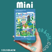 Pieces &amp; Peace 96 db-os Mini puzzle - Nantes Fantastique (0309)