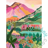 Pieces &amp; Peace 96 db-os Mini puzzle - Rainbow Mountain (0305)