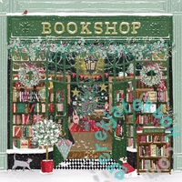 Pieces &amp; Peace 1000 db-os puzzle - Christmas Bookshop (0268)