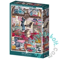 Pieces &amp; Peace 1000 db-os puzzle - Christmas Bookshop (0259)