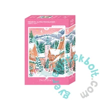 Pieces and Peace 96 db-os Mini puzzle - Megève, Alpes Françaises (0281)