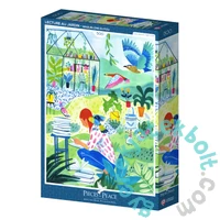 Pieces and Peace 500 db-os puzzle - Reading in the Garden (0294)