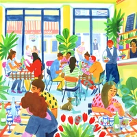 Pieces and Peace 1000 db-os puzzle - Bistrot (0303)