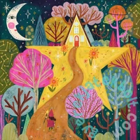 Pieces &amp; Peace 1000 db-os puzzle - Celestial Forest (0173)