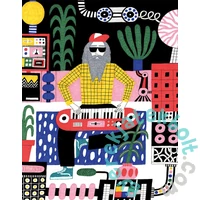 Pieces &amp; Peace 500 db-os puzzle - Le Musicien Barbu (0096)