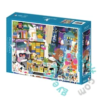 Pieces &amp; Peace 1500 db-os puzzle - My Happy Place is in the Art Studio (0170)