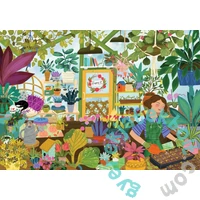 Pieces &amp; Peace 2000 db-os puzzle - My Happy Place is in the Greenhouse (0169)