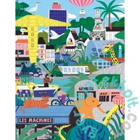 Pieces &amp; Peace 2000 db-os puzzle - Nantes City (0095)