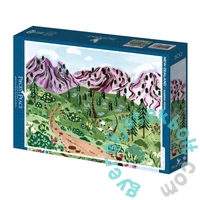Pieces &amp; Peace 500 db-os puzzle - New Zealand (0072)