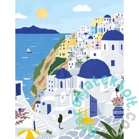Pieces &amp; Peace 500 db-os puzzle - Santorini (0094)