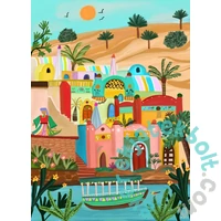 Pieces &amp; Peace 500 db-os puzzle - The Nubian Village (0162)
