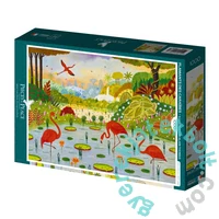Pieces &amp; Peace 1000 db-os puzzle - Flamants des Caraibes (0073)