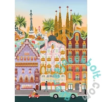 Pieces &amp; Peace 1000 db-os puzzle - Barcelona (0080)