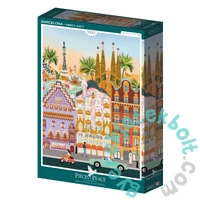 Pieces &amp; Peace 1000 db-os puzzle - Barcelona (0080)