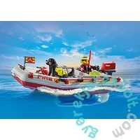 Playmobil City Action - Tűzoltóhajó