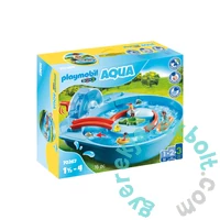 Playmobil 1.2.3 - Aqua - Csibb-csobb vízipark játékszett