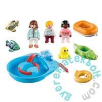 Playmobil 1.2.3 - Aqua - Csibb-csobb vízipark játékszett