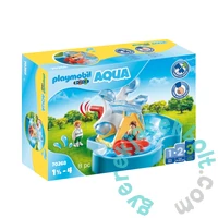 Playmobil 1.2.3 - Aqua - Vízkerék körhintával játékszett