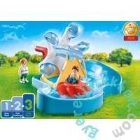 Playmobil 1.2.3 - Aqua - Vízkerék körhintával játékszett