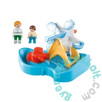 Playmobil 1.2.3 - Aqua - Vízkerék körhintával játékszett
