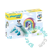 Playmobil 1.2.3 - Disney - Mickey és Minnie felhő otthona játékszett