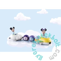 Playmobil 1.2.3 - Disney - Mickey és Minnie felhőrepülővel játékszett